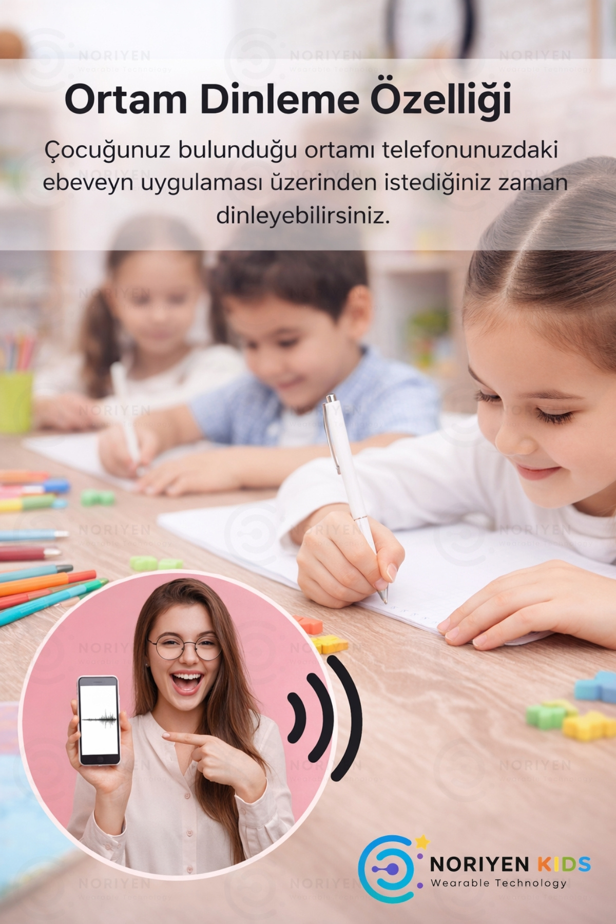 Yeni Nesil 2026 Model Karne Günü Hediyesi Özel Hediye Hediyelik Unisex Çocuk Akıllı Kol Saati Yeşil