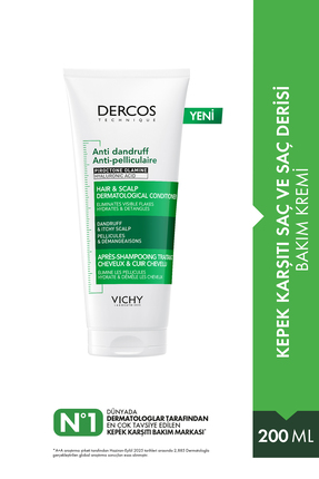 Vichy Dercos Kepek Karşıtı Saç & Saç Derisi Kremi 200 ml