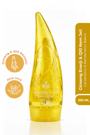 Bio Asia Ginseng Enerji & Q10 Nem Jeli – Yorgun Ciltleri Canlandırıcı 250 ml