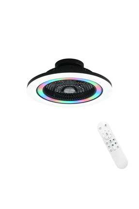 DLC GROUP DLC OVEST RGB LED TAVAN VANTİLATÖRÜ KUMANDALI 58 CM