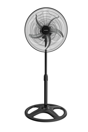 KUMTEL KTF-340 Siyah 18 İnç Sanayi Tipi Vantilatör 3in1 60 W,5 Kanatlı, 3 Kad...
