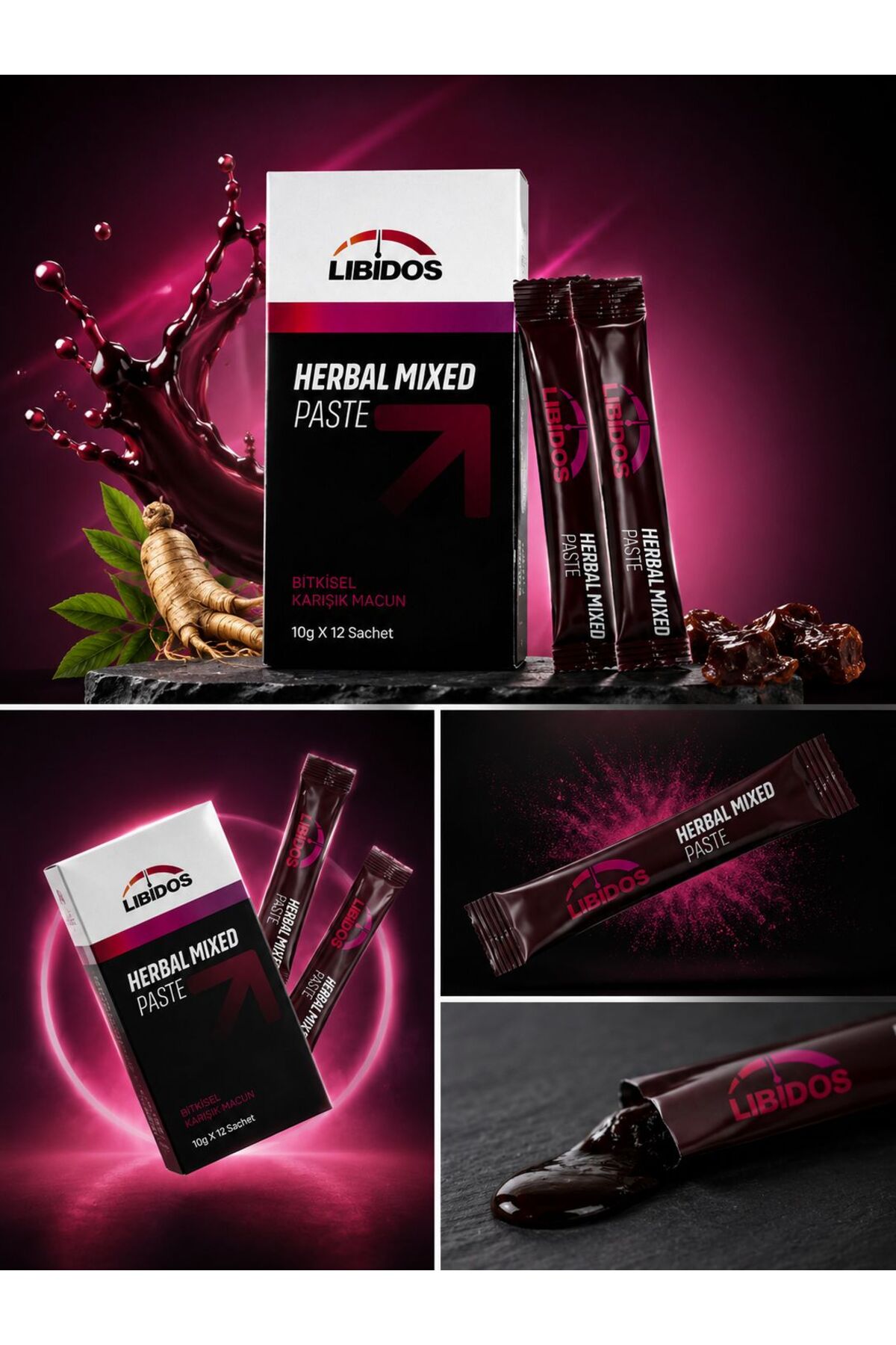 LİBİDOS Themra Tribulus Terrestris, Kore Ginseng, Maca Extract