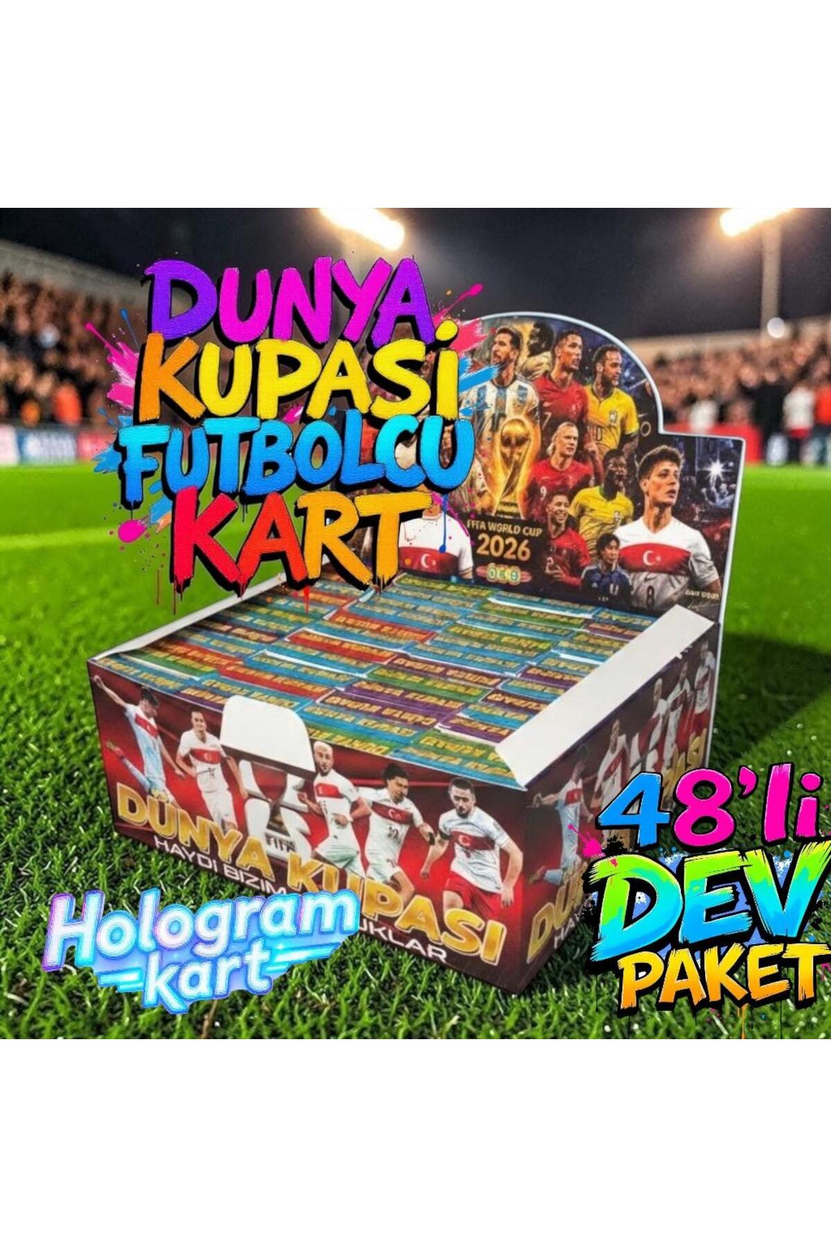 MTG 苦花 Foil NFC MyClean Süper Final Dünya Kupası 48 Adetli Dev paket Futbolcu Kart