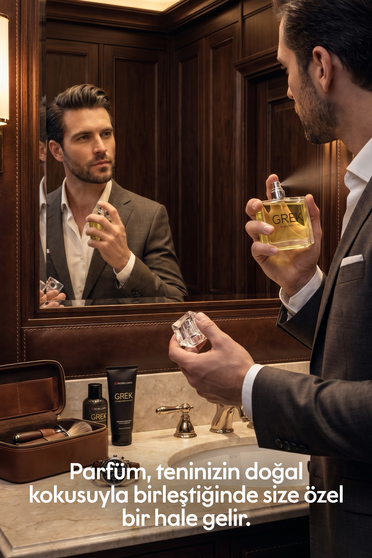 Grek Eau De Parfume For Men 50 ml (2'Lİ SET) — BİOGREK2Lİ — تصویر 2 از 7