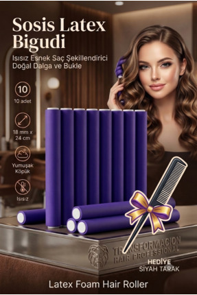 Transformacion Sosis Bigudi Tarak Seti 18 mm Kalınlık 10 Adet 721386
