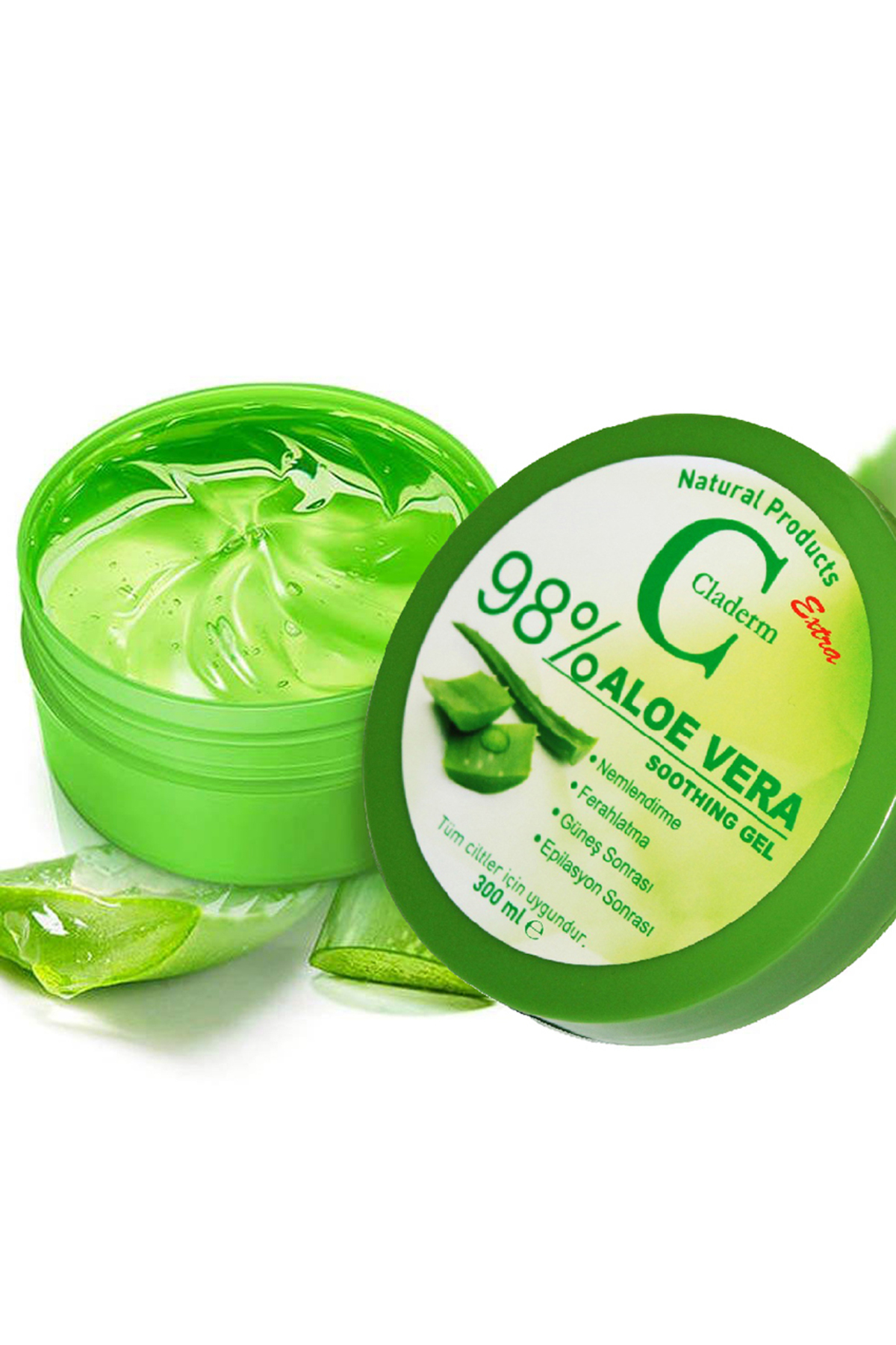Claderm ALOE VERA EXTRA JEL 300ML — 8682983380076