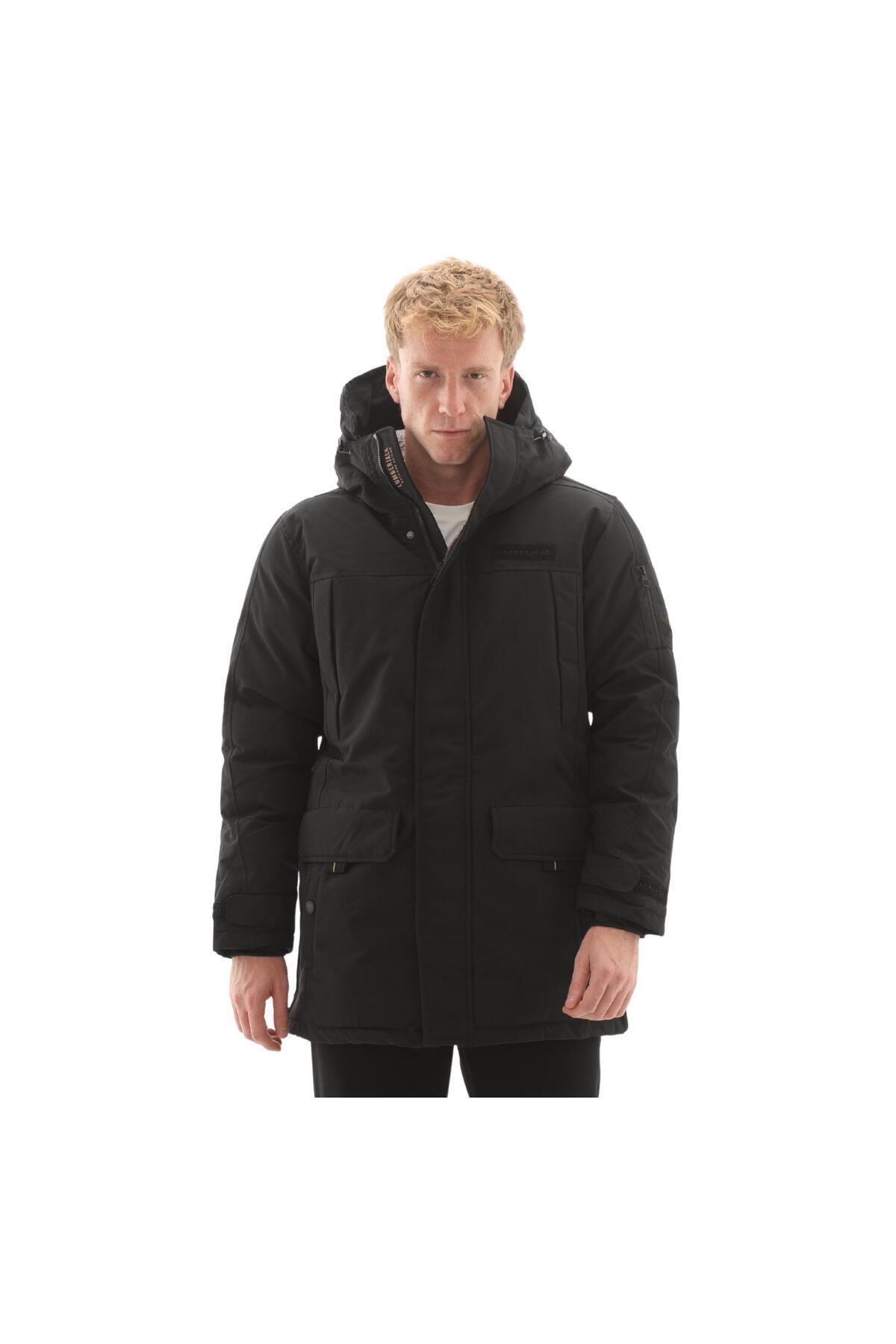 lumberjack 102024162-R 5W Ml Enıgma 3Le-86 5Pr Erkek Mont Siyah