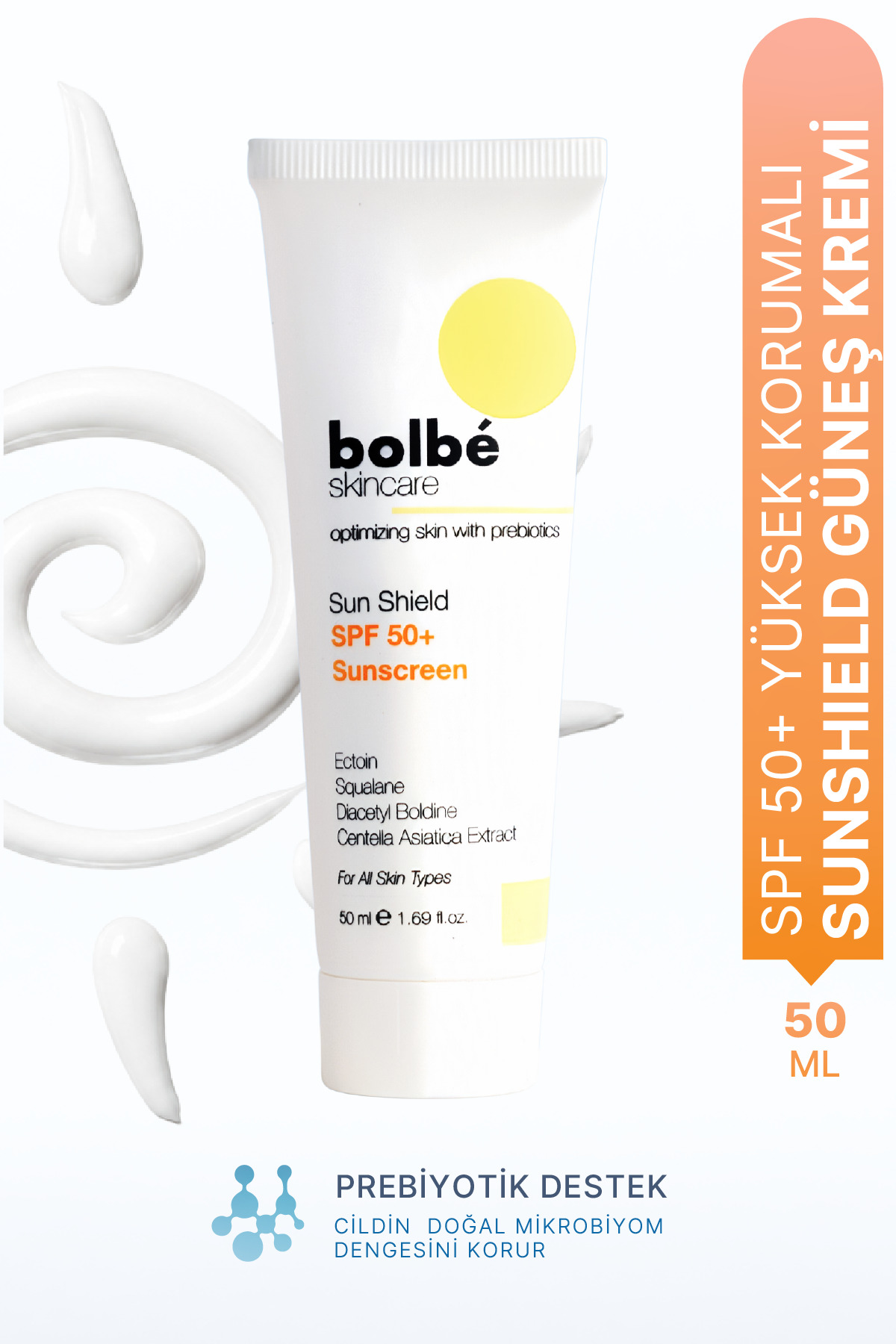 bolbé skincare SPF 50+ Yüksek Korumalı Leke Karşıtı Günlük Güneş Kremi - 50 ml — 6703c08d83a7e