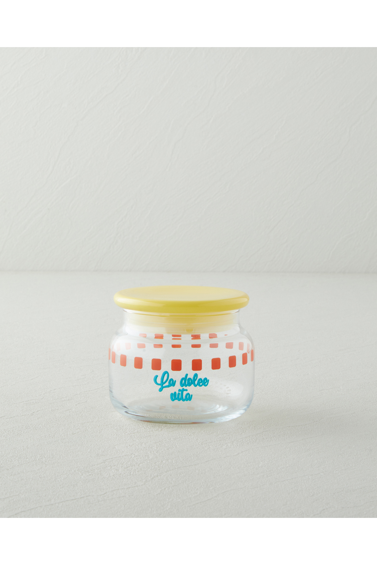 Dolce Vita Cam Kavanoz 350 ml Sarı