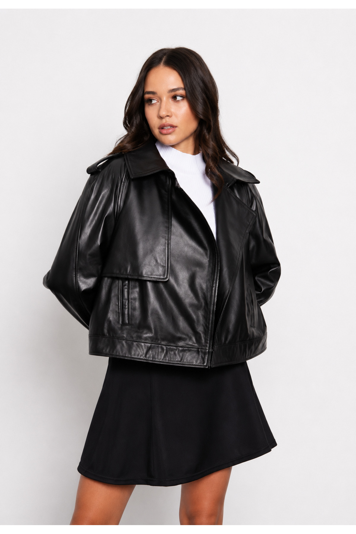 The Leather Craft Hakiki Kadın Deri Ceket