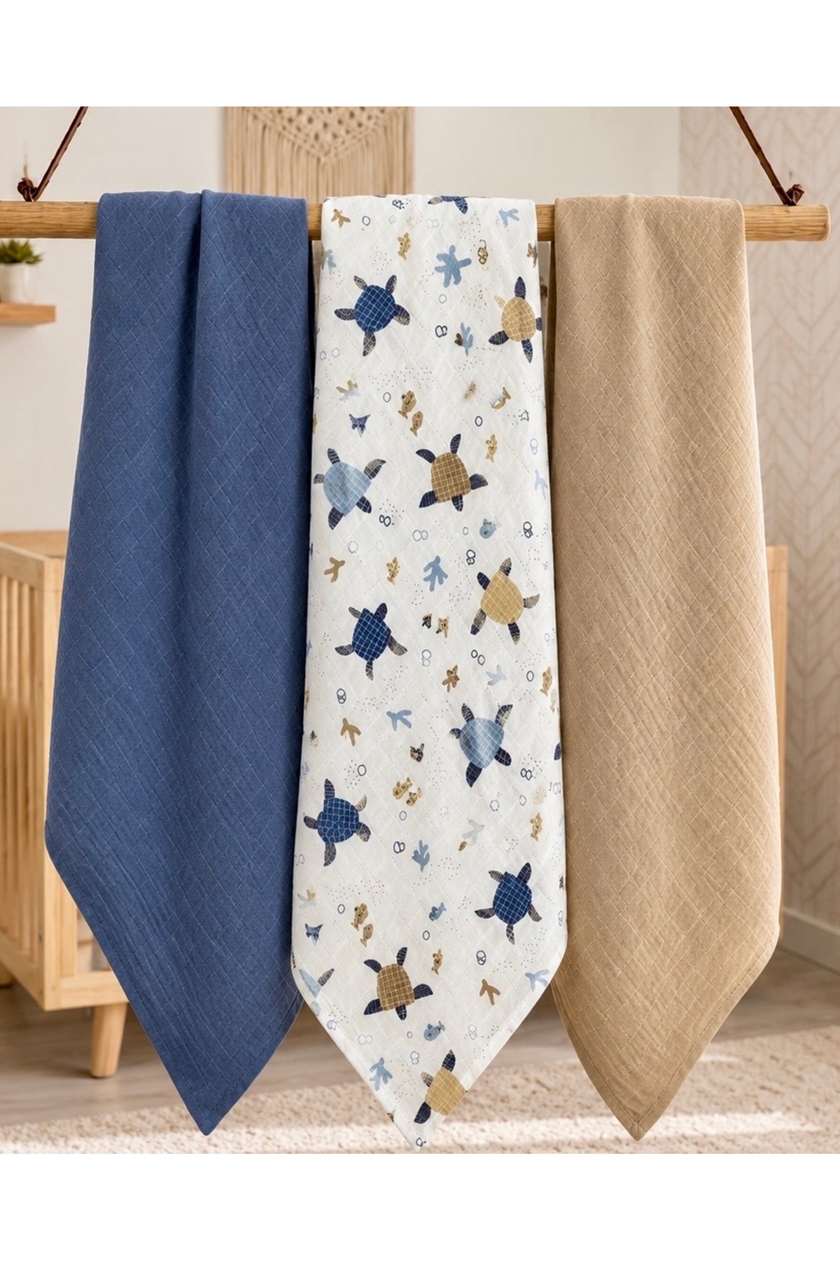 Organic Cotton Muslin Blanket & Muslin Baby Blanket