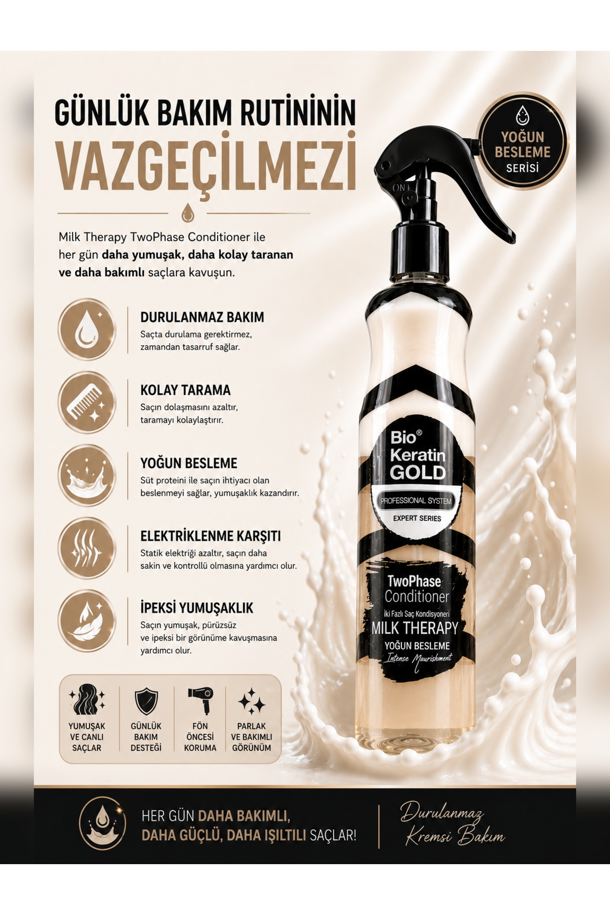 Milk Therapy Fön Sütü 400 Ml — A050 — تصویر 5 از 6