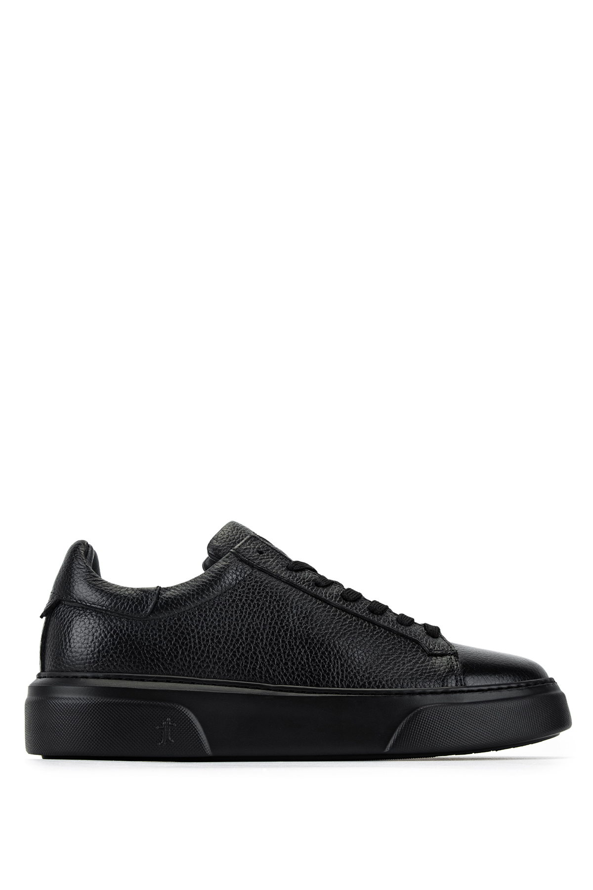 Tamer Tanca Erkek Hakiki Deri Siyah/Siyah Sneakers & Spor Ayakkabı