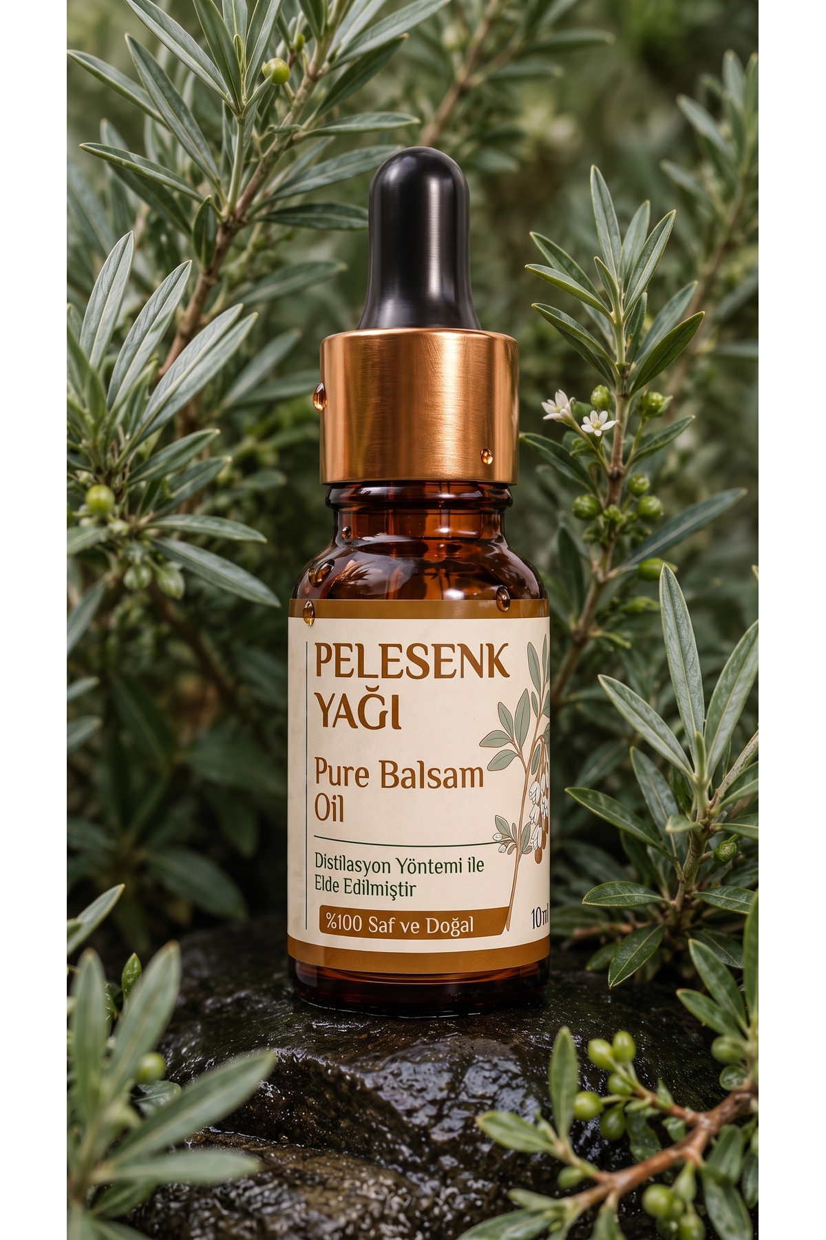 Pelesenk Yağı 10 ml / %100 Saf Ve Doğal / Copaiba Oil — A1-Pelesenk-yag-10 — تصویر 7 از 8