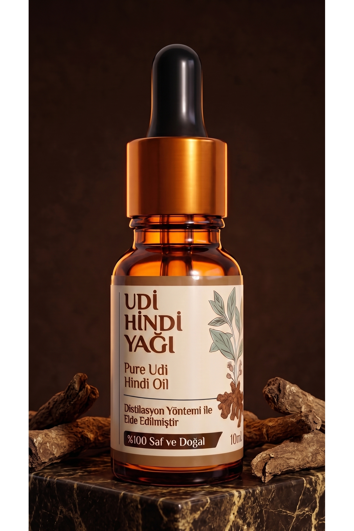 10 ml Udi Hindi Yağı / Udim Kostus Yağı / %100 Saf Ve Doğal — A1-UdiHindi-yag-10 — تصویر 5 از 8