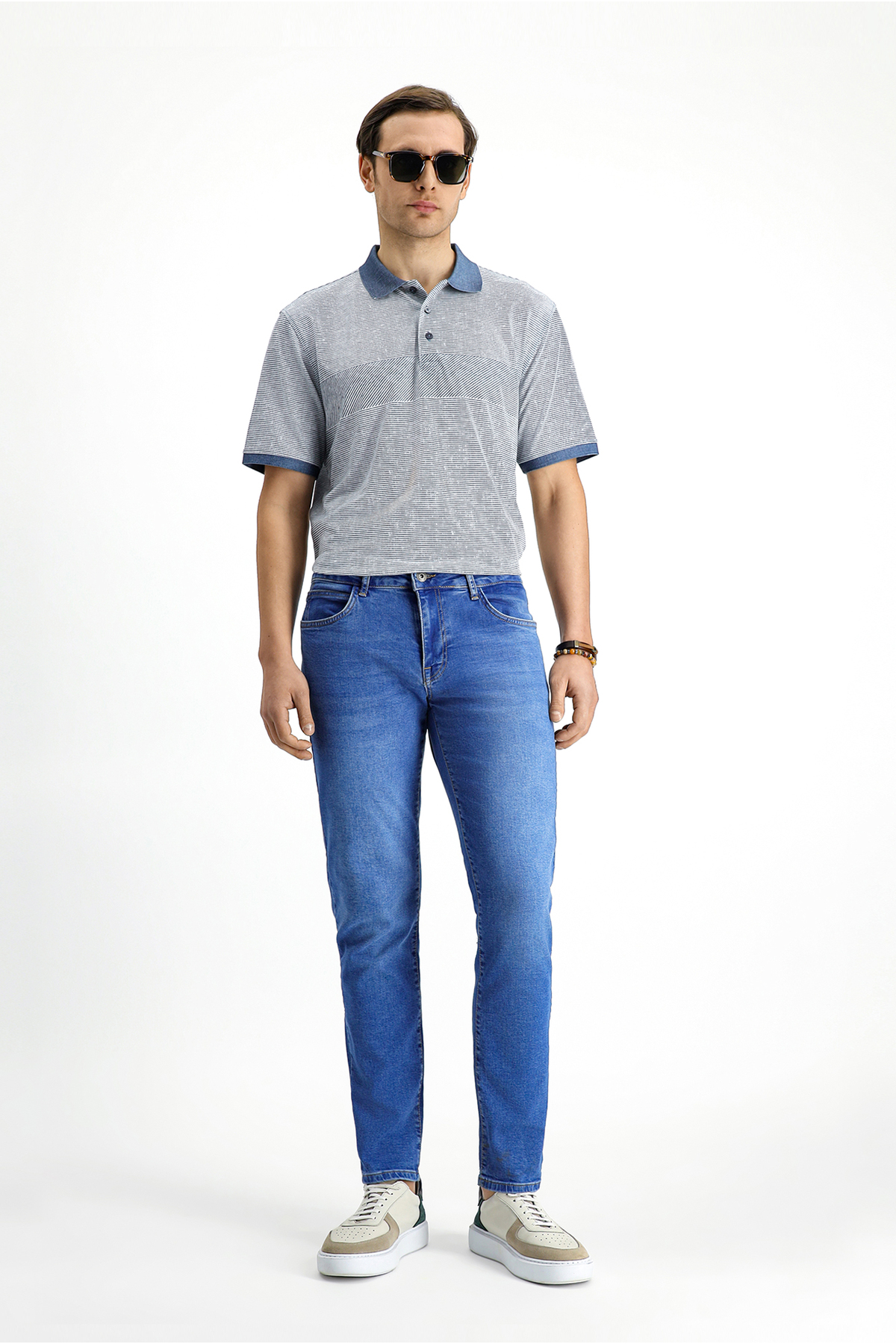Kiğılı Slim Fit Dar Kesim Likralı Denim Pantolon görsel 3