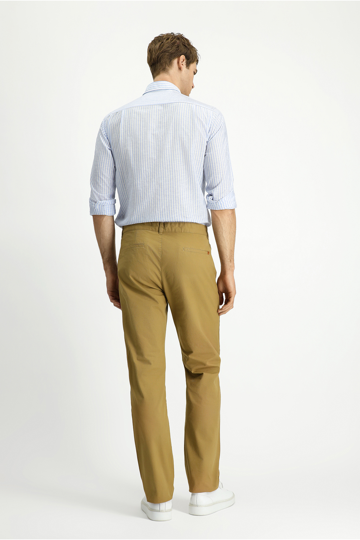 Kiğılı Relaxed Fit Rahat Kesim Likralı Kanvas / Chino Pantolon görsel 5