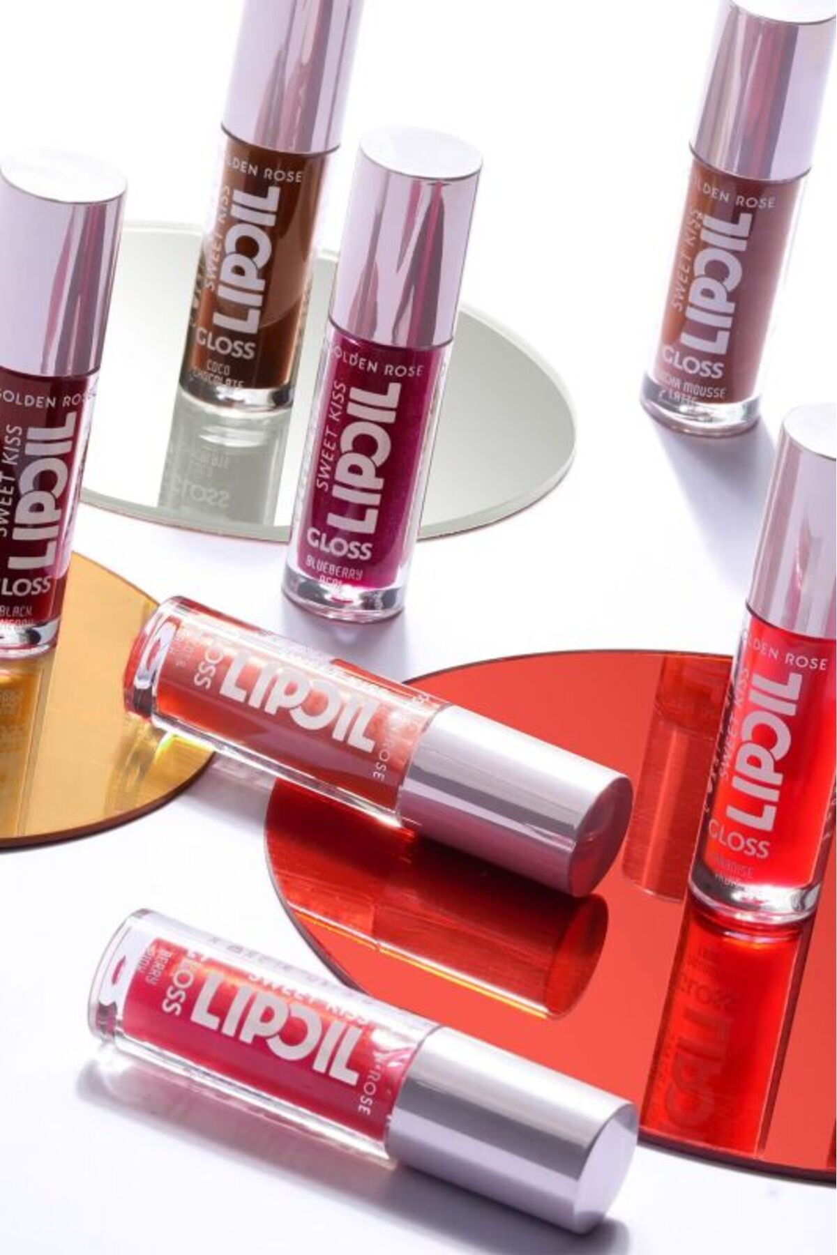 Golden Rose Sweet Kiss Lip Oil Gloss -06 - Coco Chocolate- Dudak