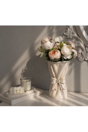 ARTEVIA DEKORASYON Amore Vase Dekoratif Seramik Vazo