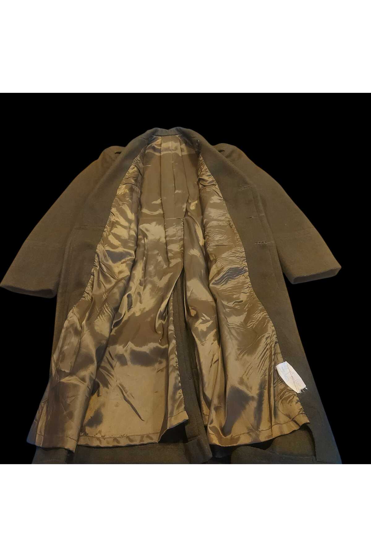 kho military design Haki Renk 1988 KKK Sb.(Apoletli) Yün Kaput (48-50/M Beden) Sıfır Ürün görsel 3