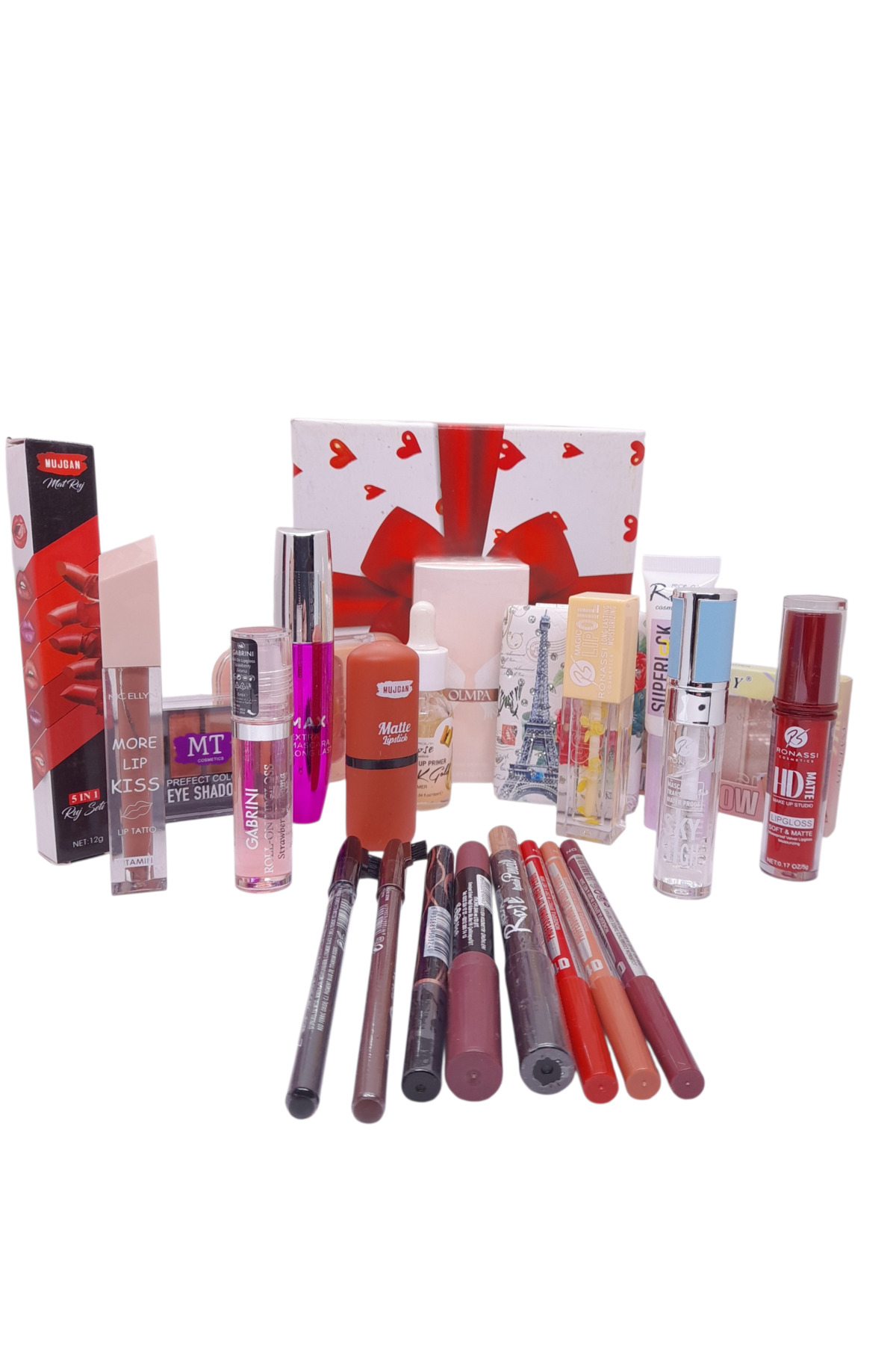 Mコスメティクス　4点セット BeautySet 24 Parça Hediye Makyaj Seti Paketi 113401 - Fiyatı