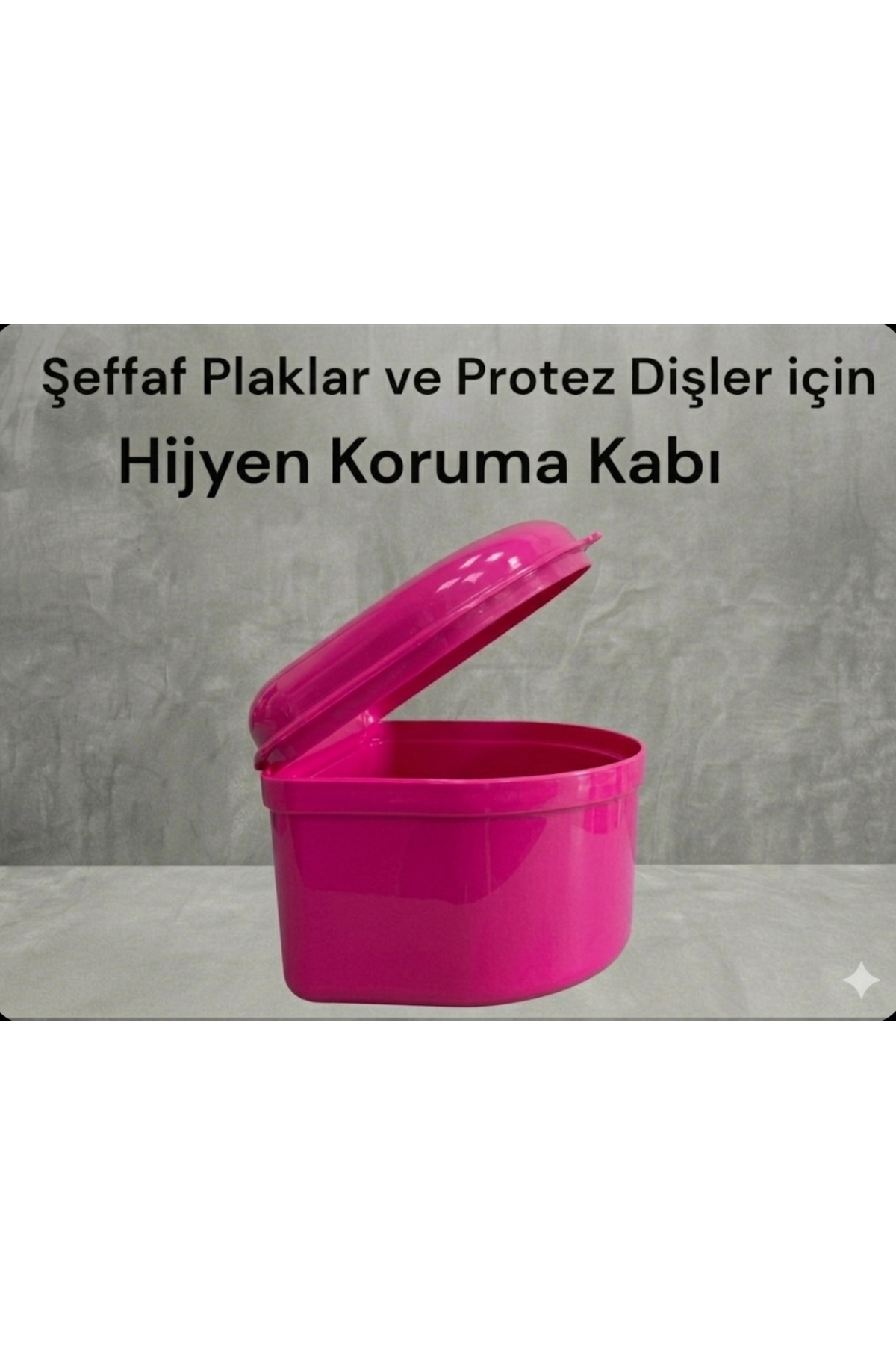 Dental Plaque Container Prosthetic Dental Box 1 Pc Large Size Various Colors