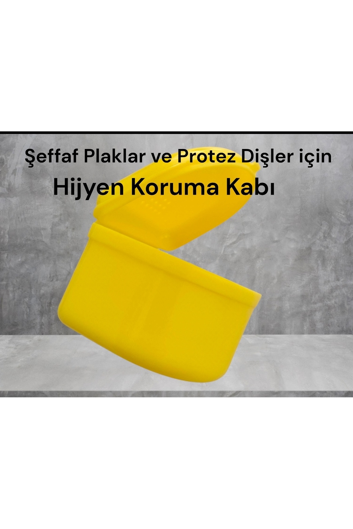 Dental Plaque Container Prosthetic Dental Box 1 Pc Large Size Various Colors