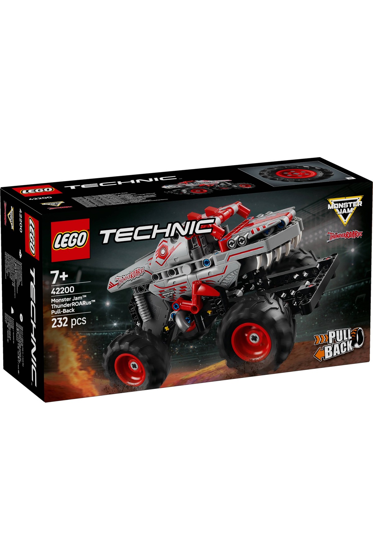 LEGO ® Technic - Monster Jam ThunderROARus cu motor cu arc (42200