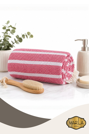 MARLA HOME | %100 Pamuk Dokuma Peştemal Havlu | Plaj & Banyo Havlusu | 100x17...
