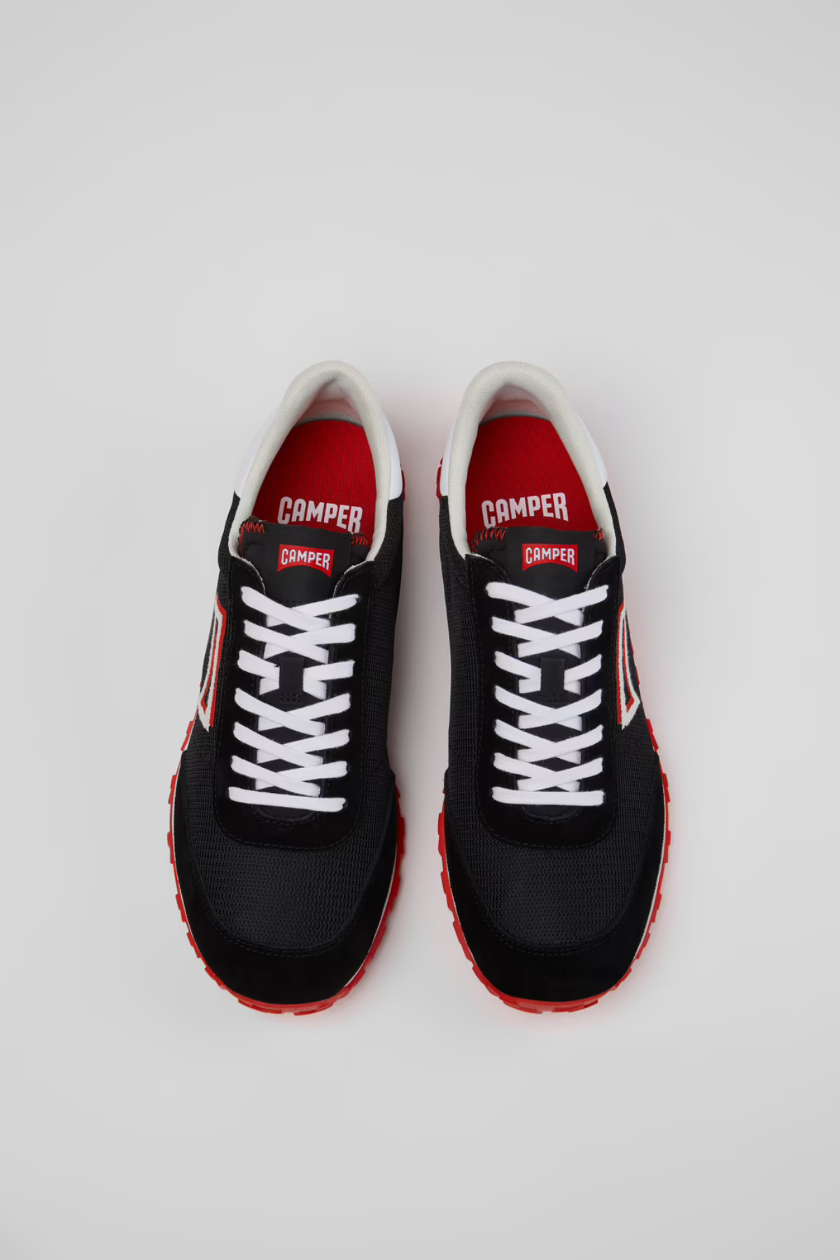 CAMPER Drift Walk Erkek Çok Renkli Tekstil ve Nubuk Deri Spor Ayakkabı görsel 4
