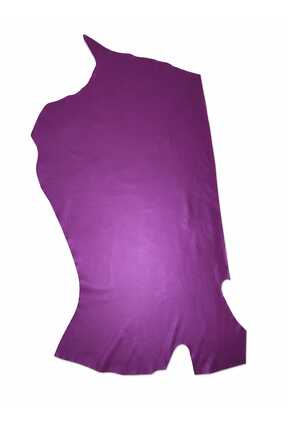 Gülsün Deri Mor çantalık giysilik 0.8mm kalınlığında 75cm*120cm (100dm2)