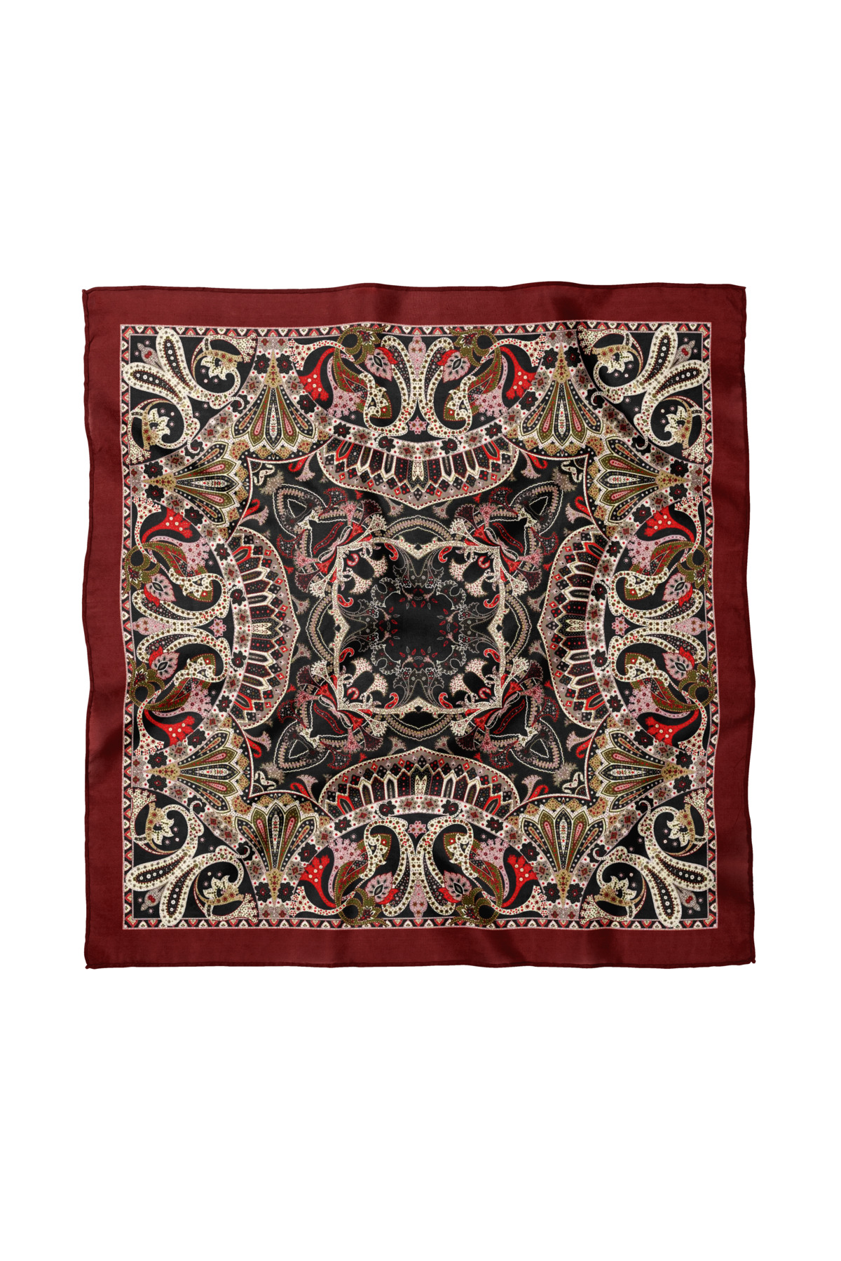 Ethnic Patterned Scarf / Bandana 50x50cm
