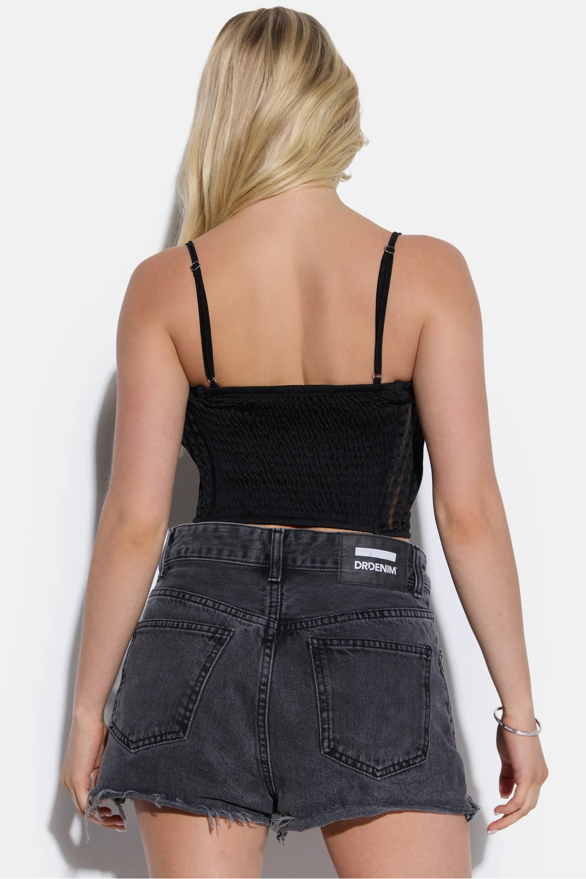 No Matter What Askılı Korsaj Detaylı Büstiyer Crop Top görsel 5