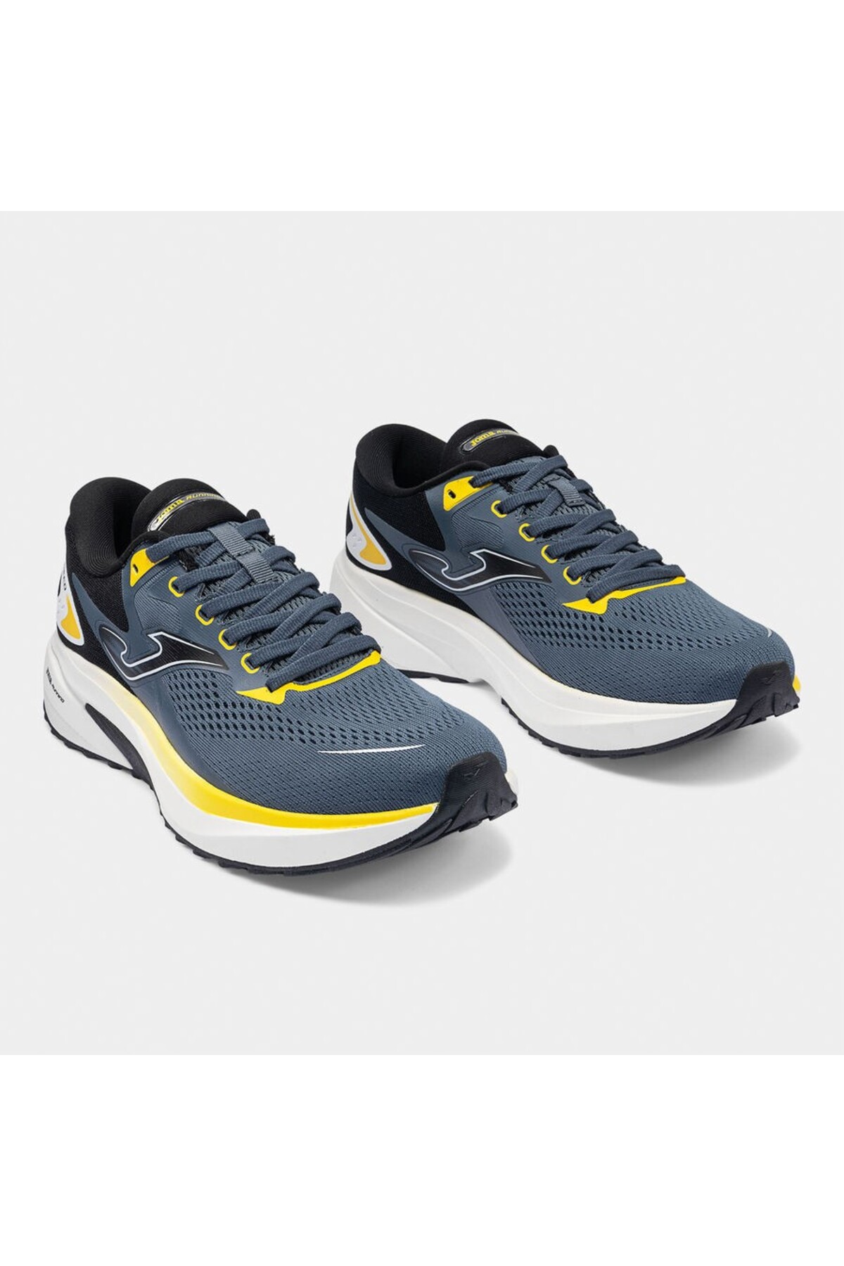 Joma RSPEES2622 Speed Erkek Koşu Ayakkabısı - Koyu Gri/Sarı görsel 2