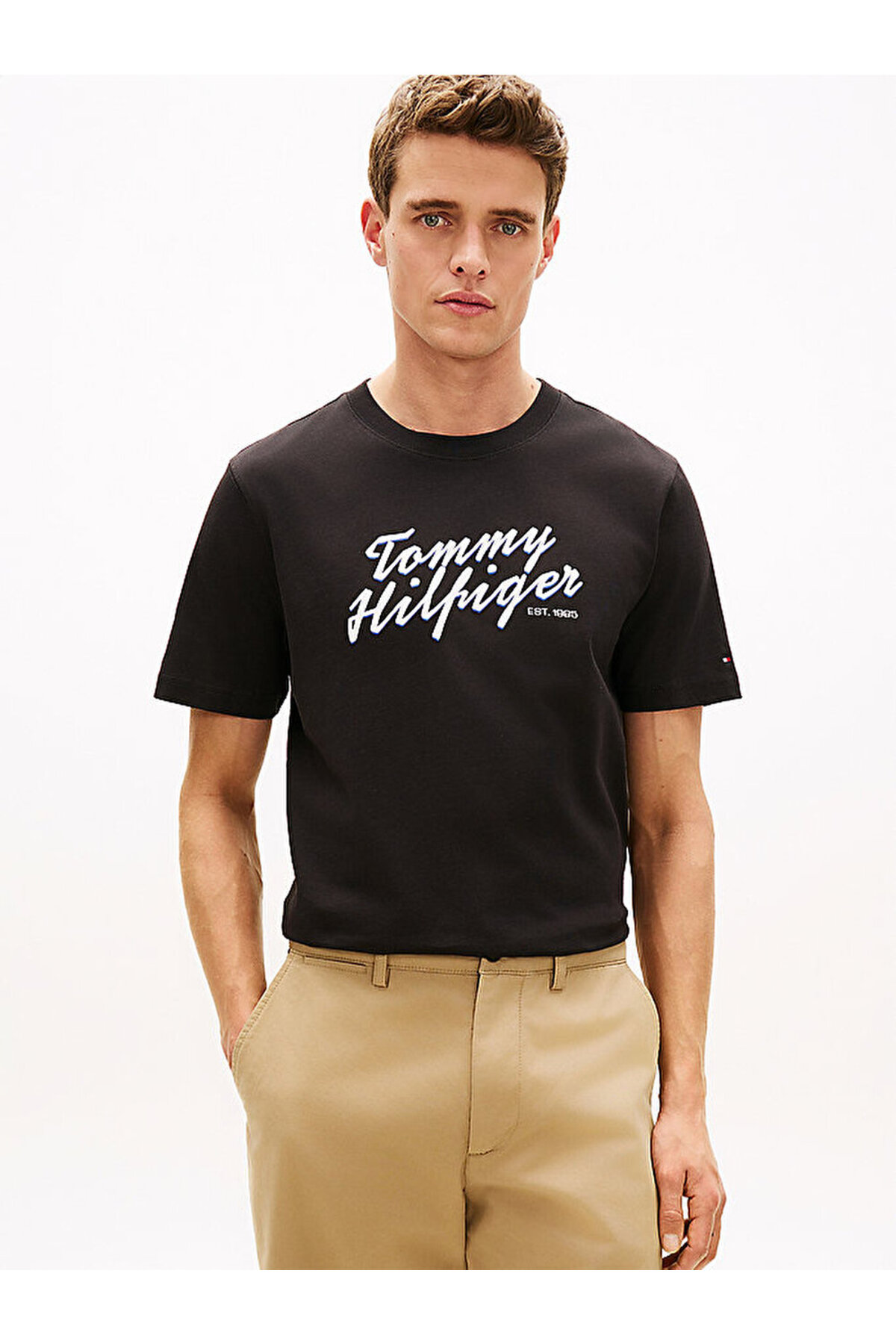 تیشرتمردانهTommy Hilfigerمشکی