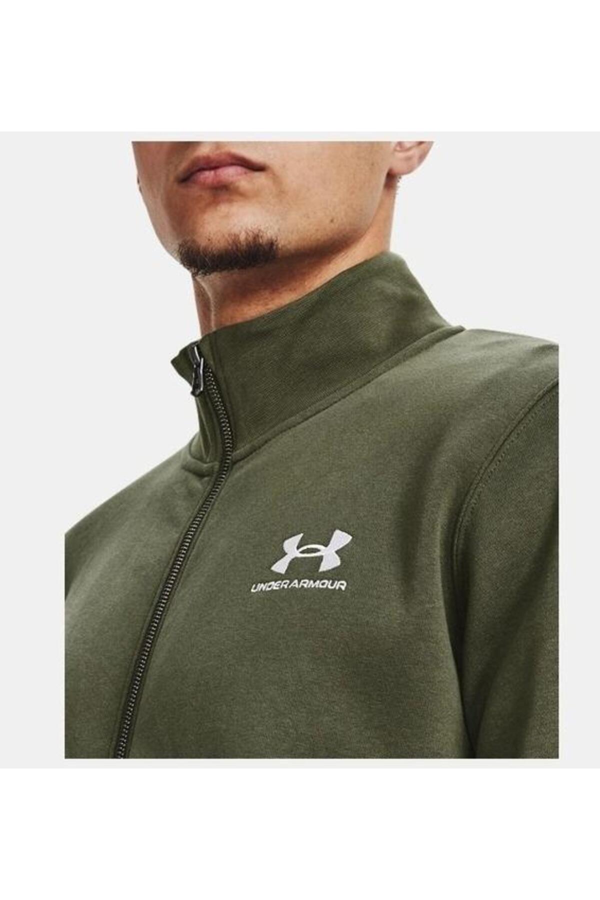 Under Armour UA Essential Flc Track Jkt görsel 3