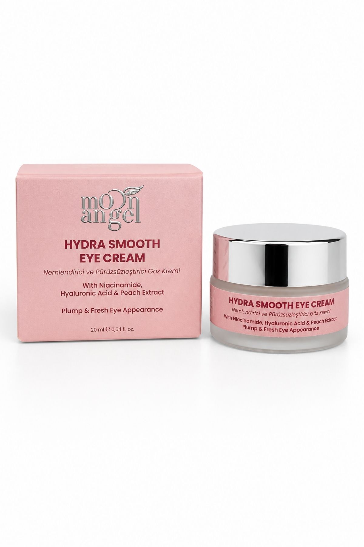 Hydra Smooth Eye Cream Göz Çevresi Kremi (Niacinamide + Hyaluronic Acid) Nemlendirici Göz Bakımı 20 ml — görsel 5 · 8685218400808