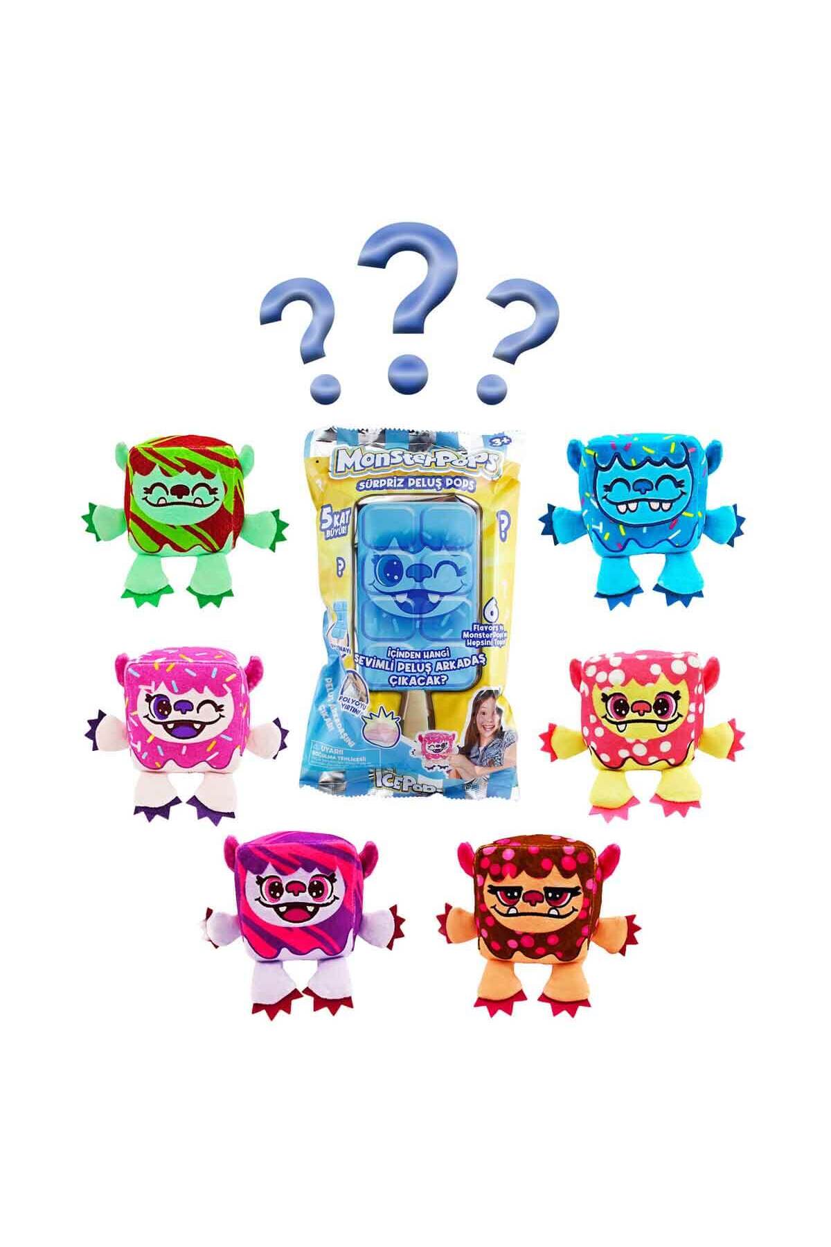 KーPOPSEVENTEEN NECO TOYS IcePops MonsterPops Kokulu Klipsli Peluş Sürpriz Paket