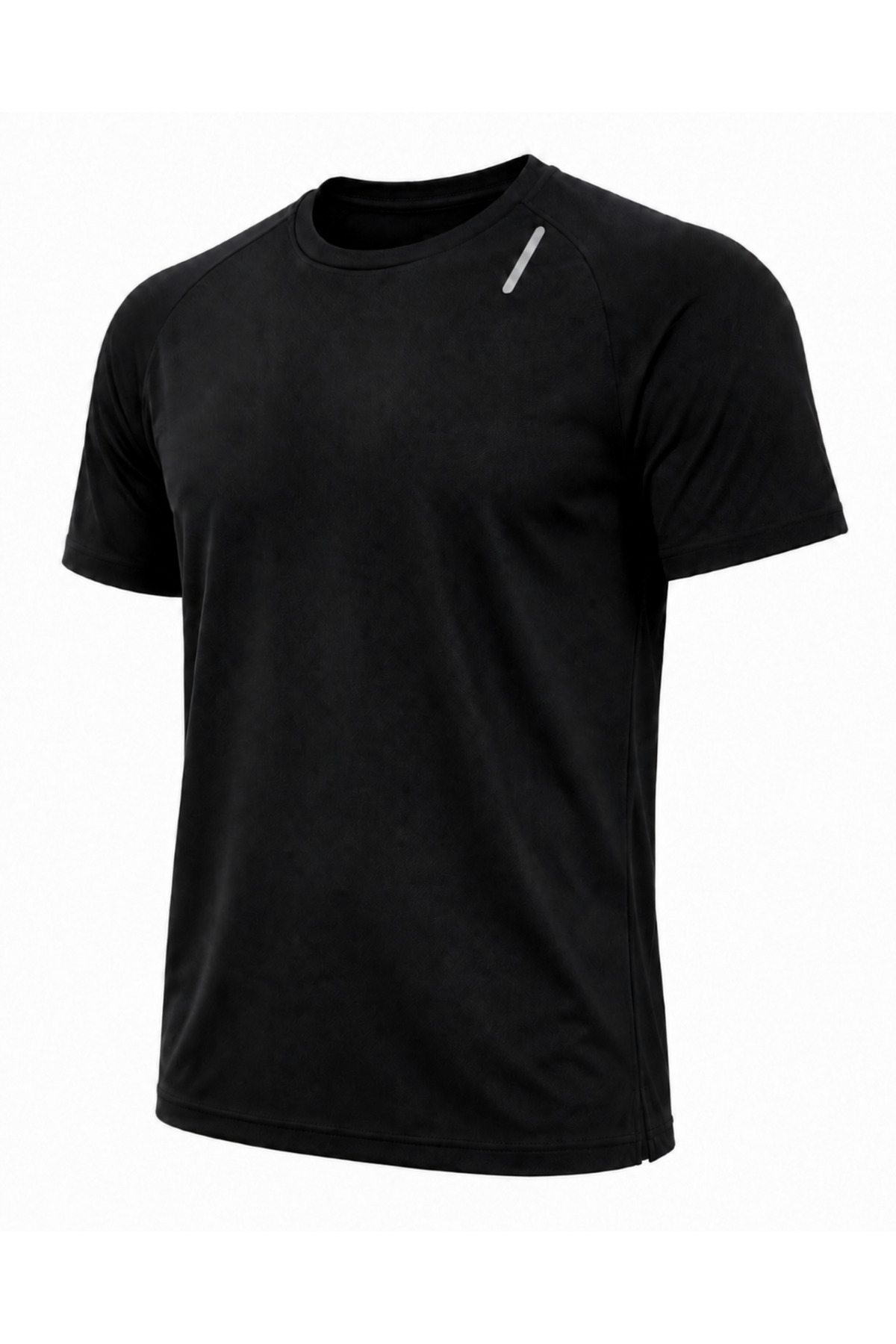 De Carte Hızlı Kuruyan Nefes Alan Reflektör Detaylı Atletik Teknik Spor T-Shirt