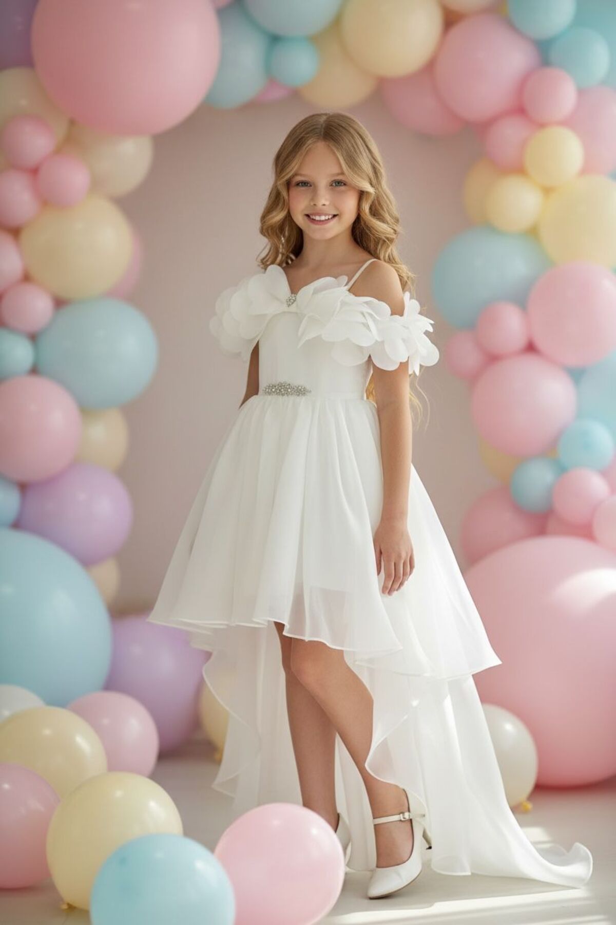 Lidya Kids KIZ ÇOCUK MEZUNİYET DÜĞÜN ELBİSESİ
