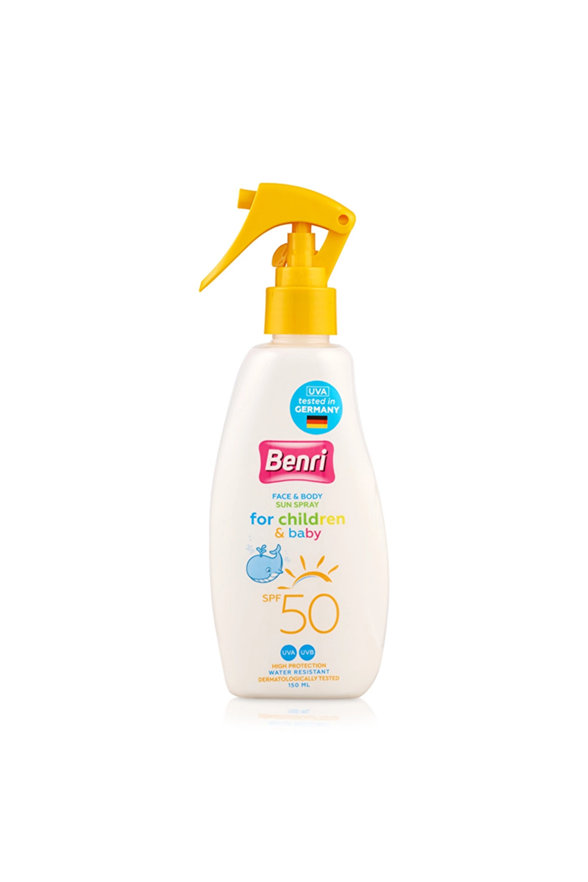 Yüksek Korumalı Çocuk & Bebek için Güneş Kremi Spreyi 50SPF 150 ml — SPF50 2'li Set — تصویر 2 از 2