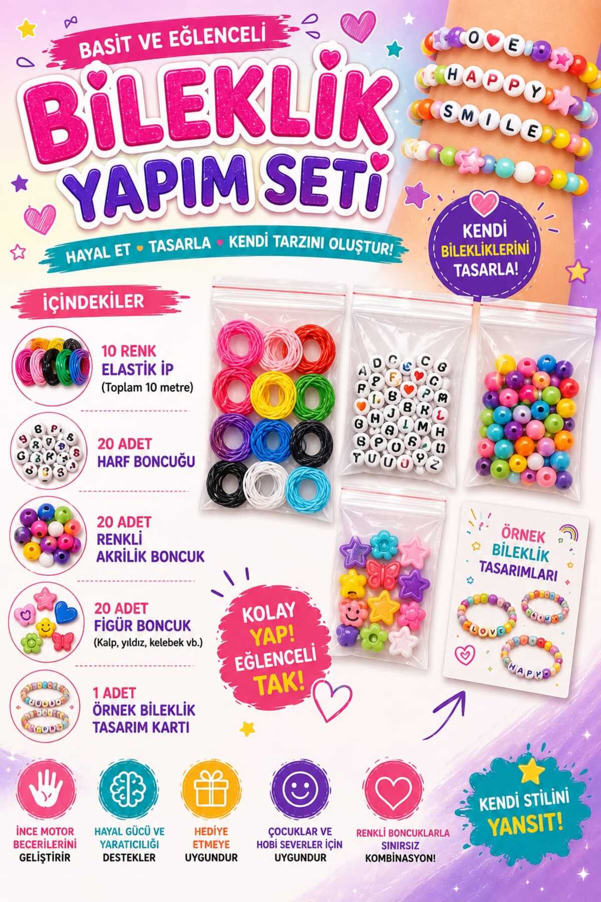Akkaymak Mega Creator Box - Charm Bileklik Yapım Seti - Fiyatı