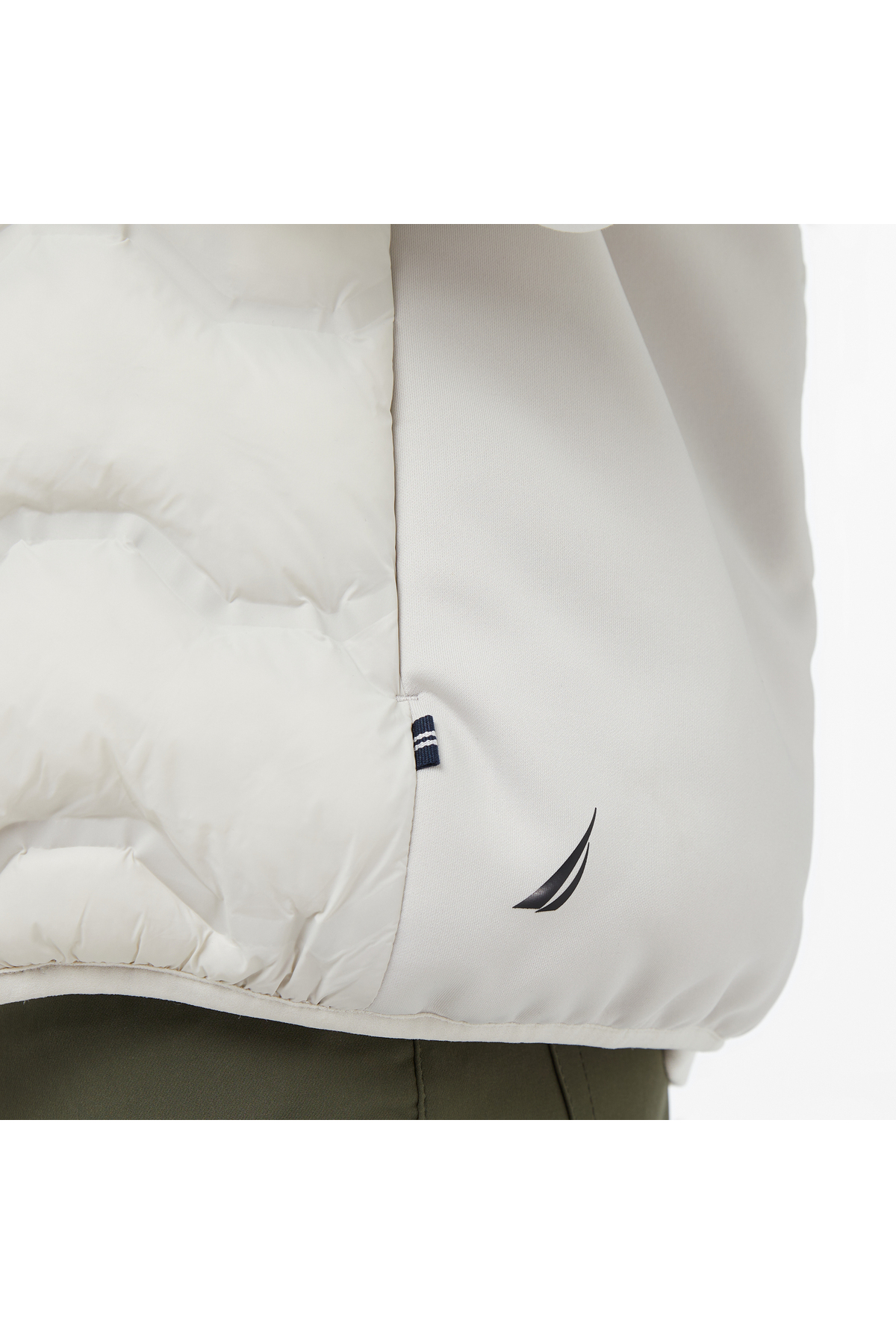 Nautica Erkek Gri Regular Fit Su İtici Yelek görsel 5