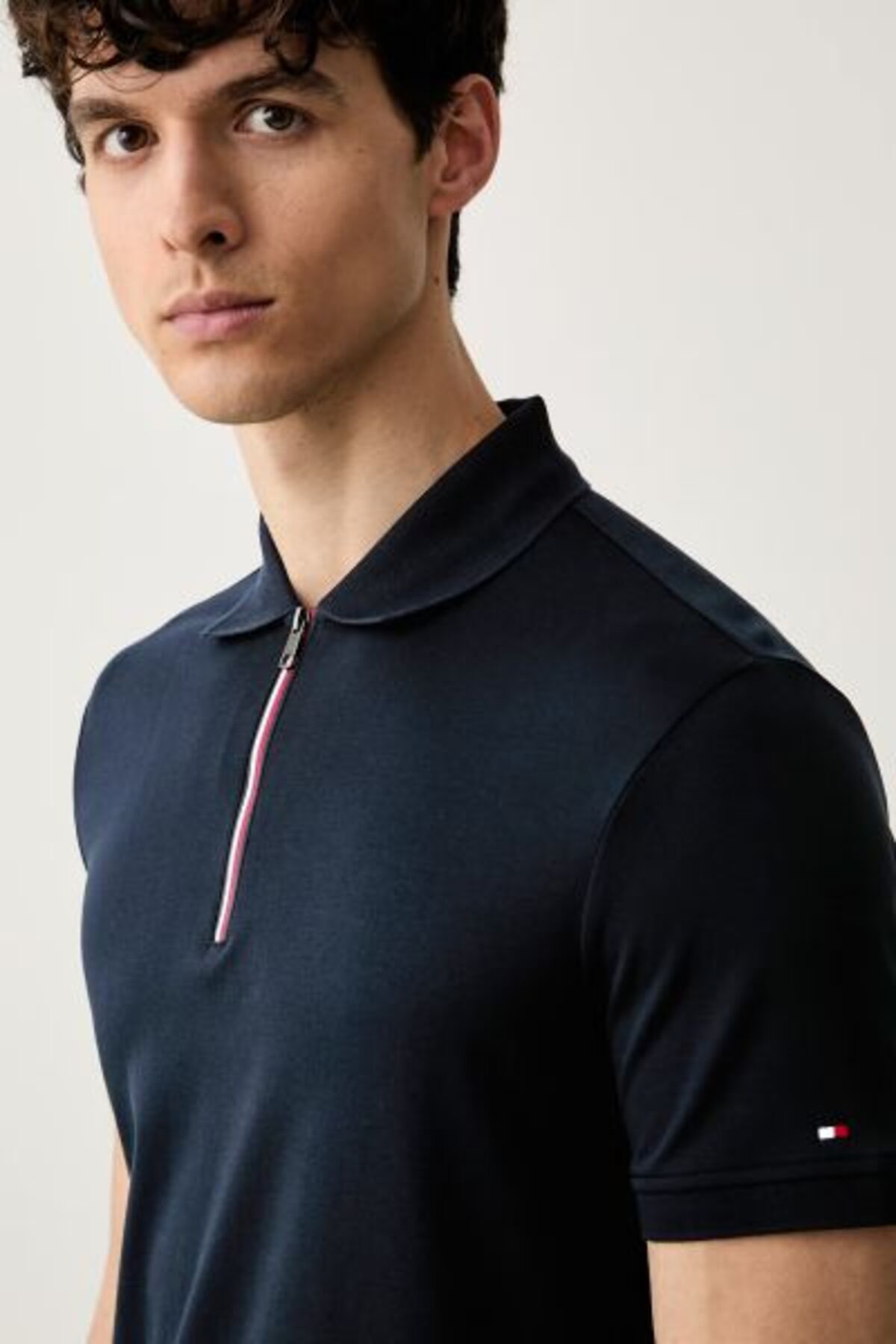 پولوشرت مردانه یقه پلو | تامی هیلفیگر Tommy Hilfiger MW0MW43269.DW5 VN - تصویر 4