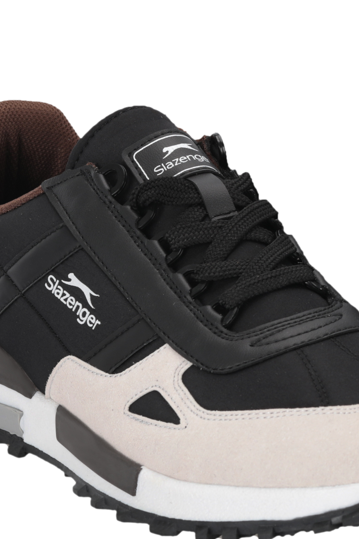 Slazenger SUPERNOVA I Erkek Siyah / Koyu Gri Günlük Spor Ayakkabısı görsel 4