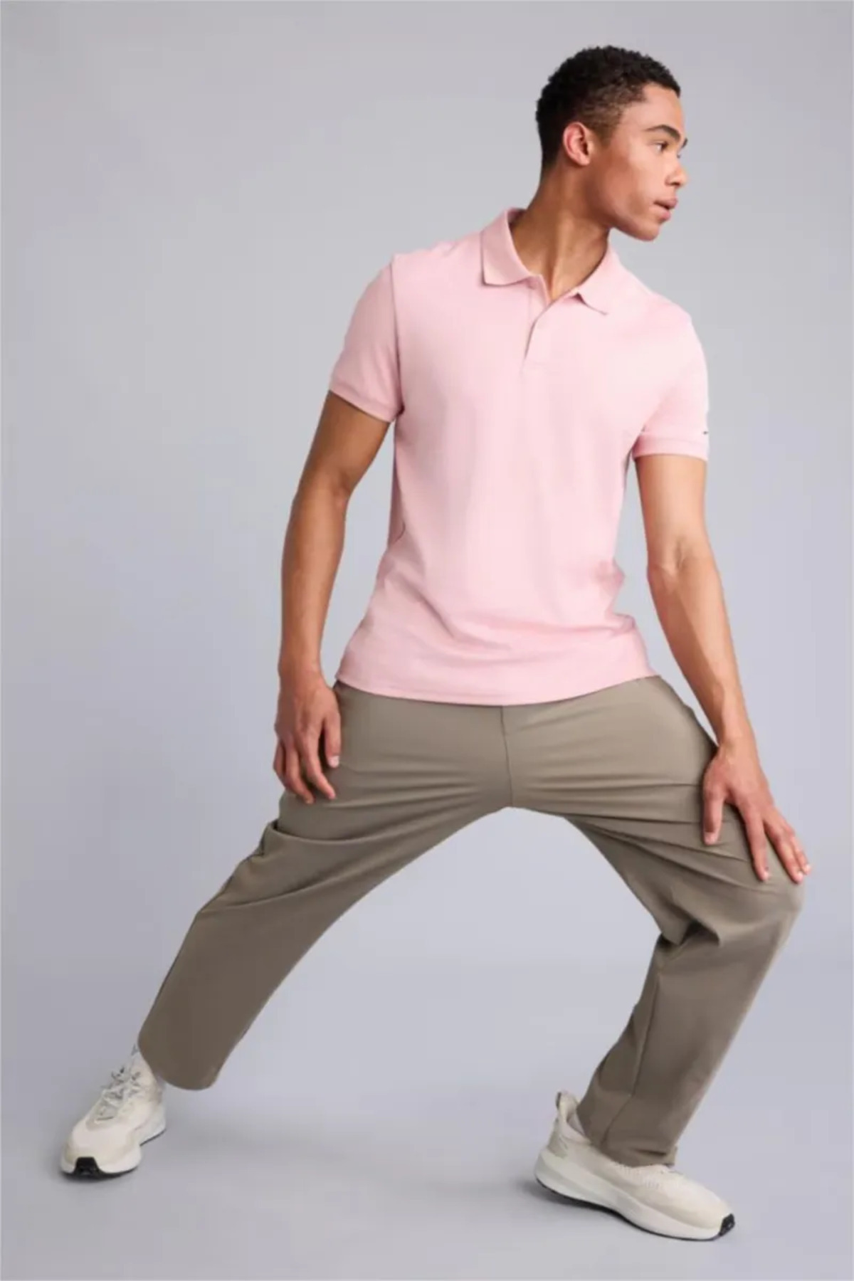 Relax Fit Straight Leg شلوار خاکی H0470AX26SM — خاکی — تصویر 3 از 6