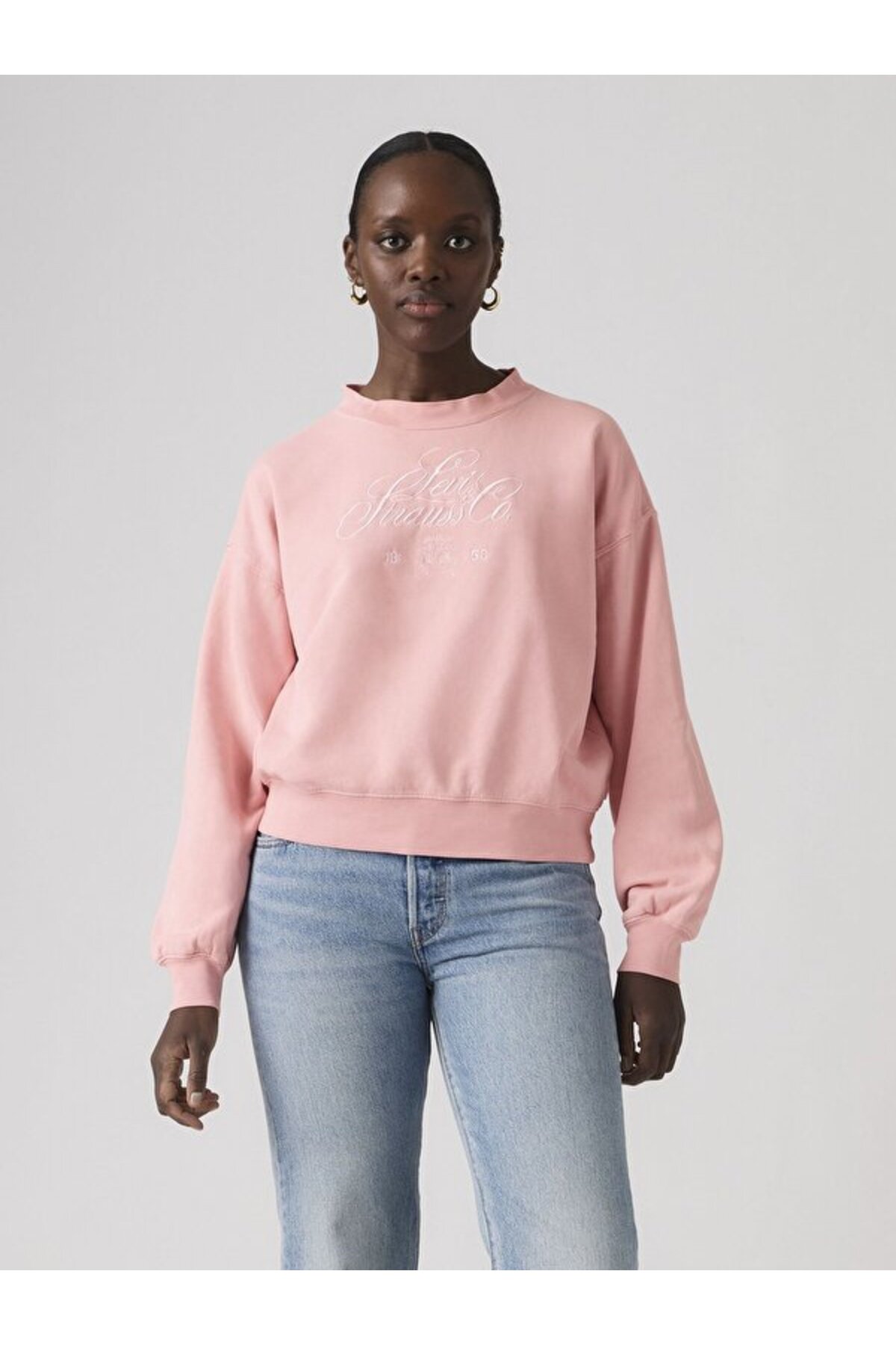 Graphic Vintage Boxy Sweatshirt