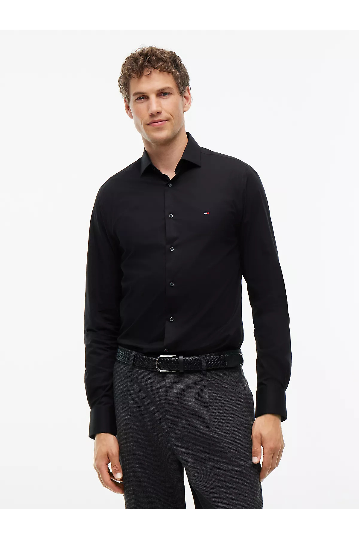پیراهنمردانهTommy Hilfigerمشکی