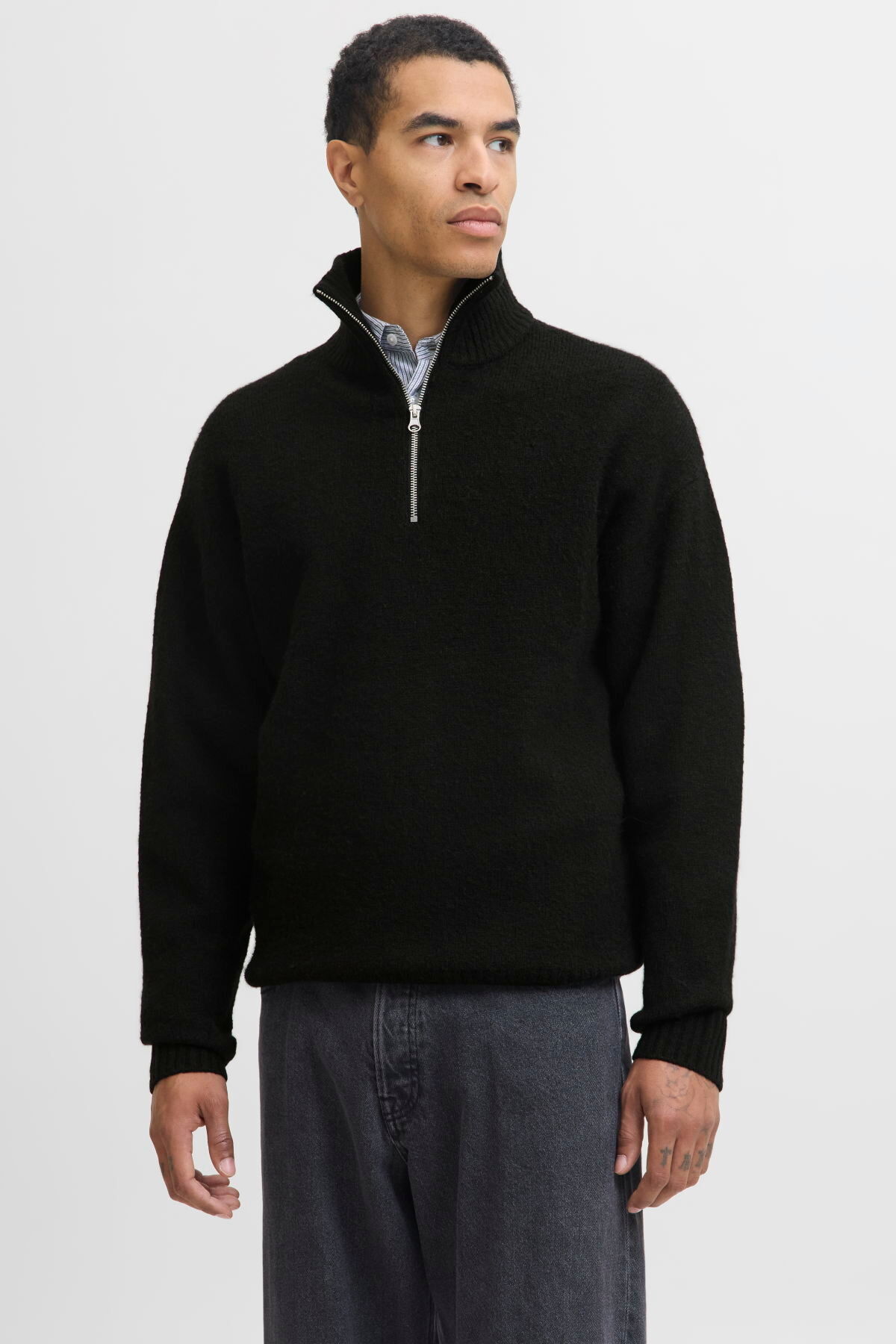 Jack & Jones Erkek Relaxed Fit Triko Pullover - Soho
