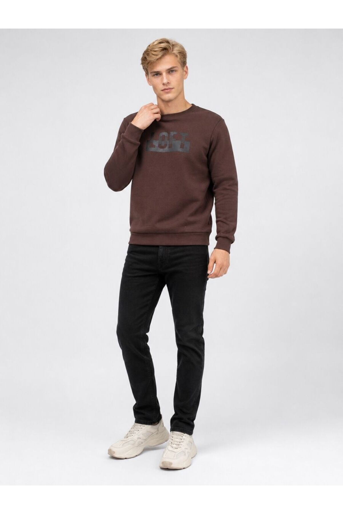 Loft Regular Fit Erkek Sweatshirt görsel 2